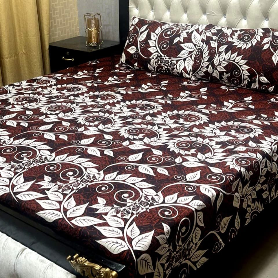 Crystal Cotton Bedsheet Design 077