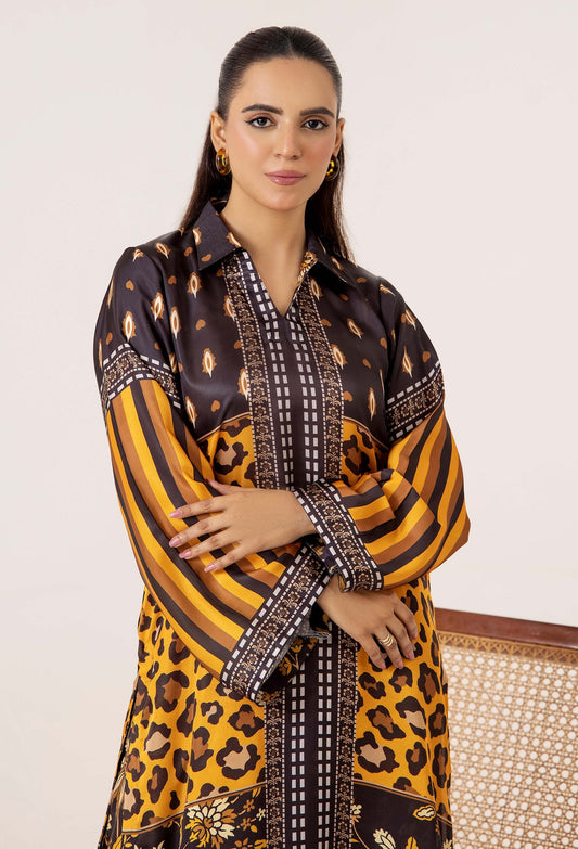 Gul Ahmed YOLO Digital Printed Co-Ords Set (Shirt & Trouser)