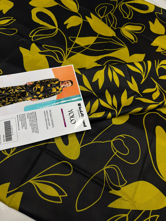 GulAhmed Digital Printed Co-Ords Set (Shirt & Trouser)