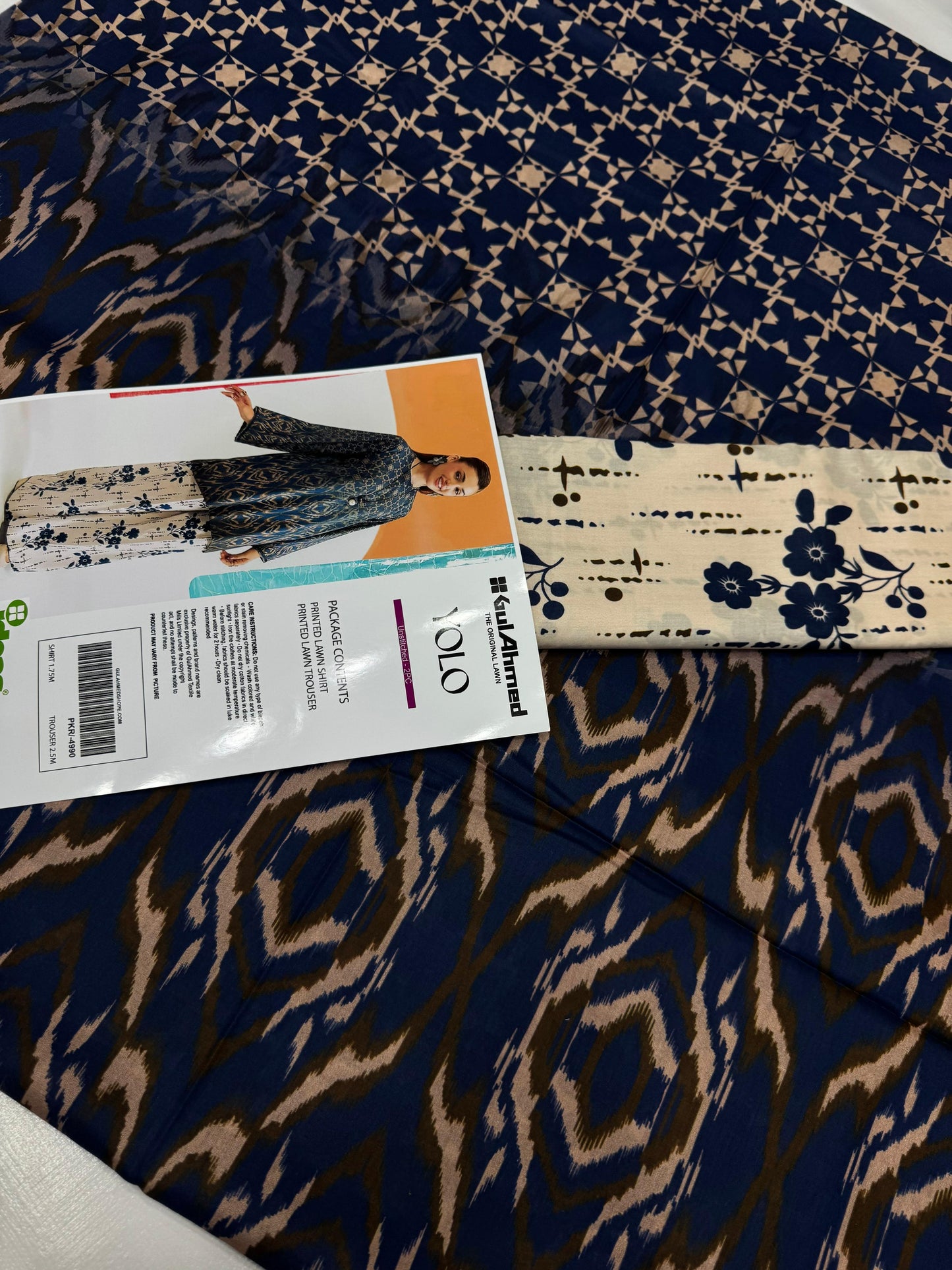 GulAhmed Digital Printed Co-Ords Set (Shirt & Trouser)