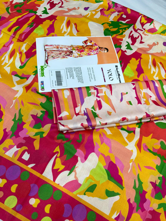 GulAhmed Digital Printed Co-Ords Set (Shirt & Trouser)