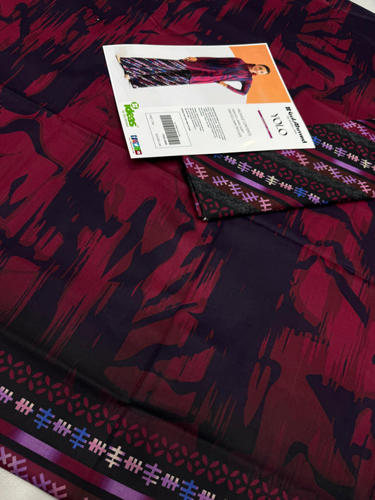 GulAhmed Digital Printed Co-Ords Set (Shirt & Trouser)