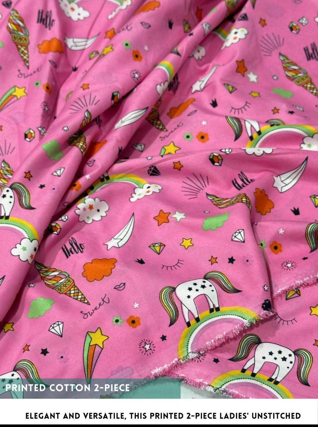 2PC Printed All-Over Cotton