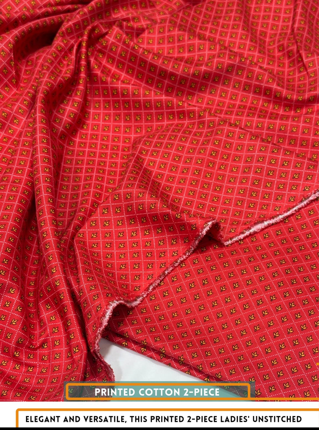 2 Piece Printed Cotton