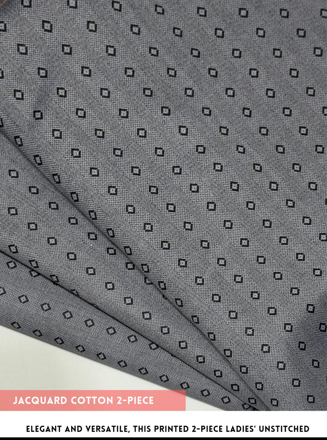 2 Piece Printed Jacquard Cotton