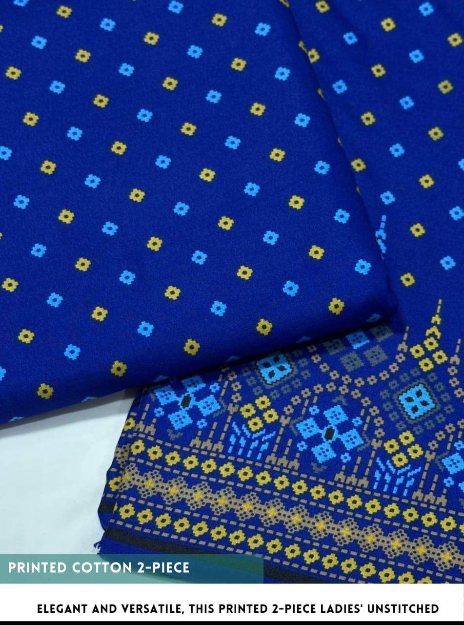 2 Piece Printed Cotton