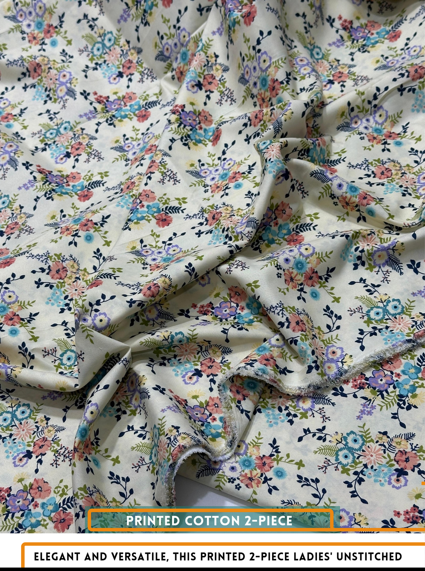 2 Piece Printed Summer cotton