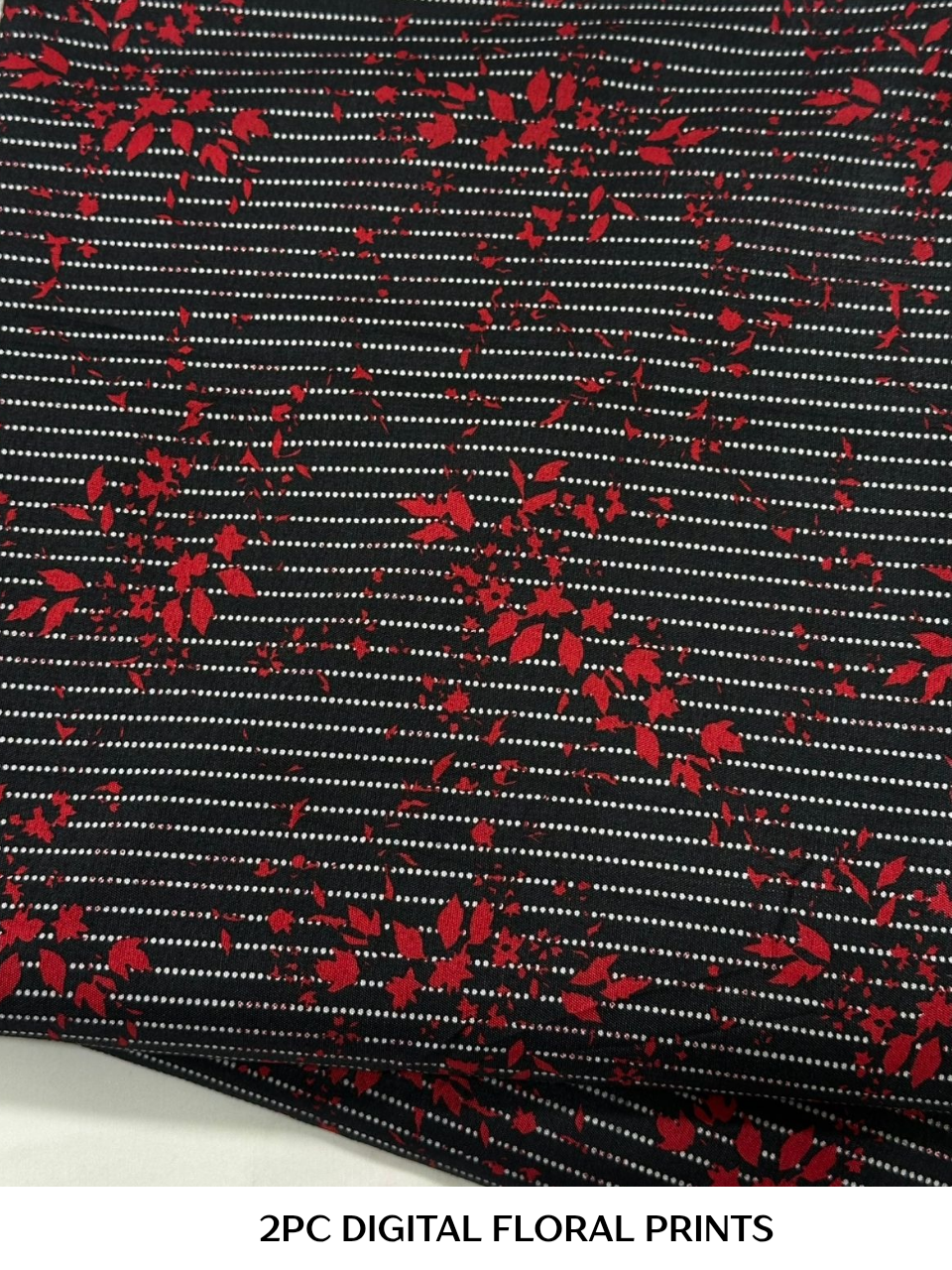 2PC Digital Floral Print