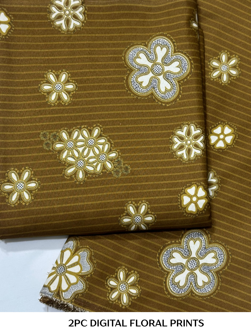 2PC Digital Floral Print