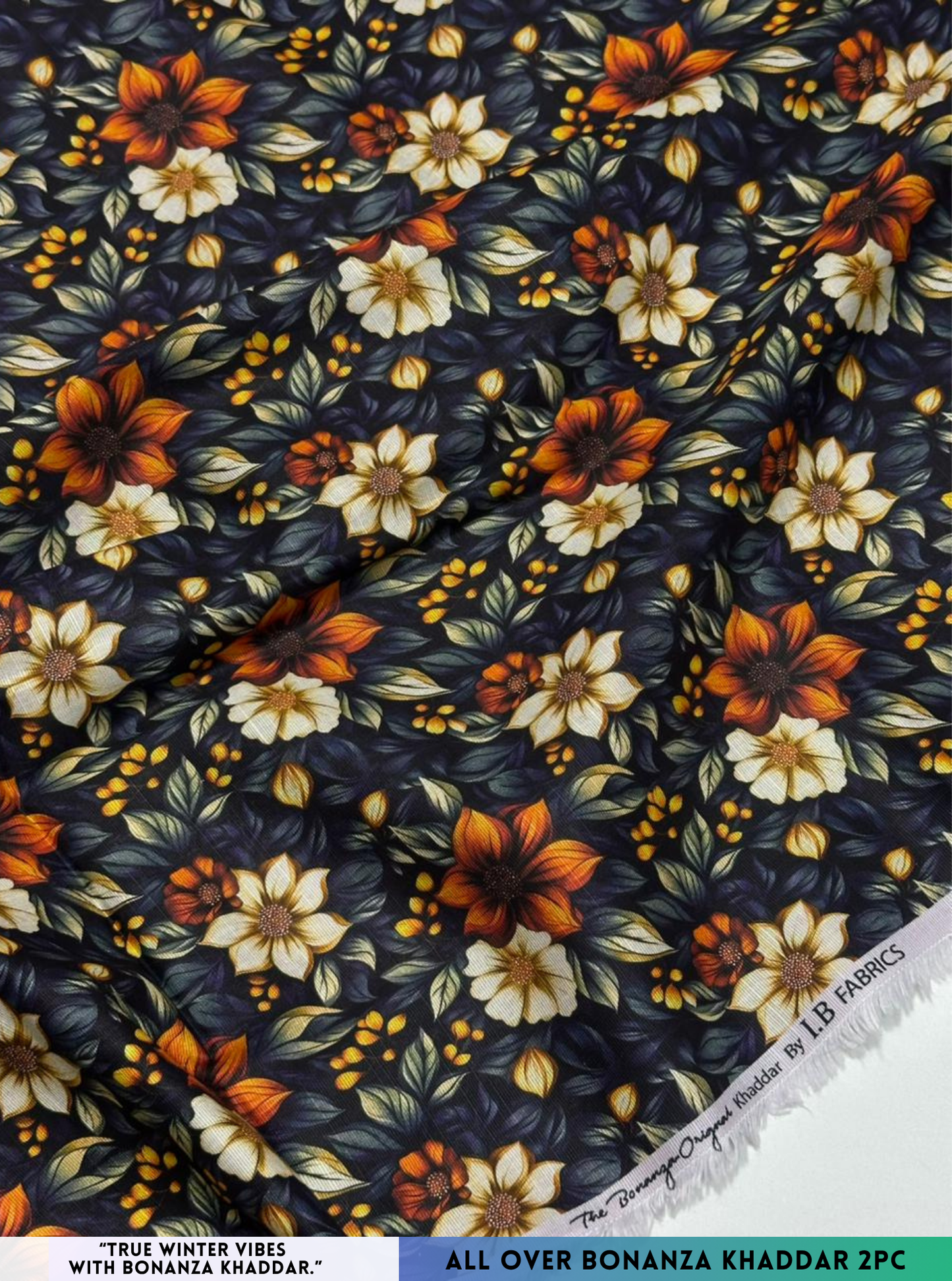 Printed Bonanza Khaddar 2-Piece Unsticthed
