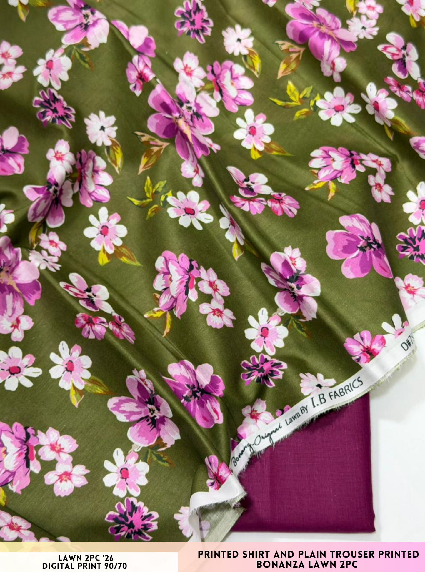 Bonanza Satrangi Lawn 2pc