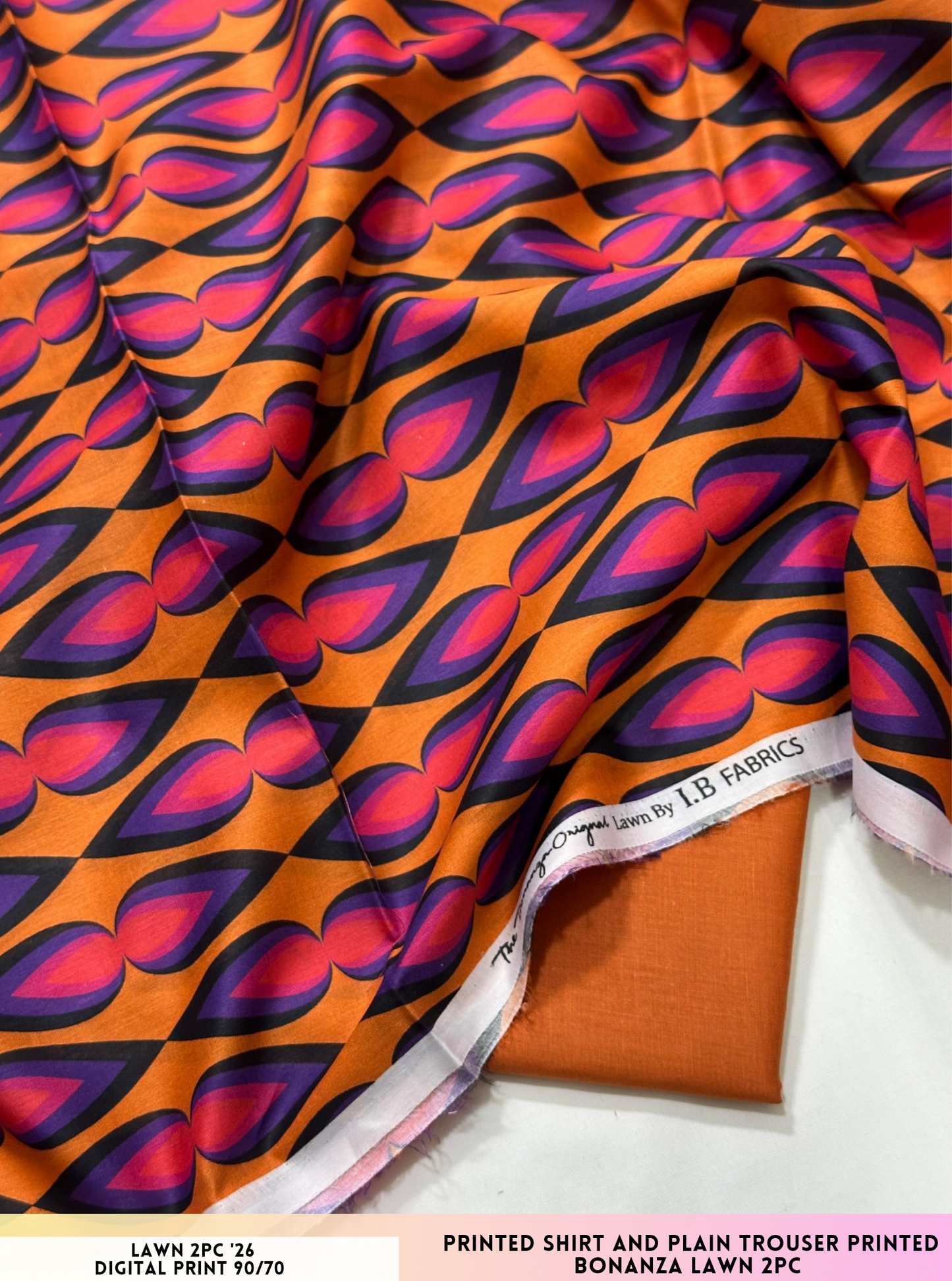 Bonanza Satrangi Lawn 2pc