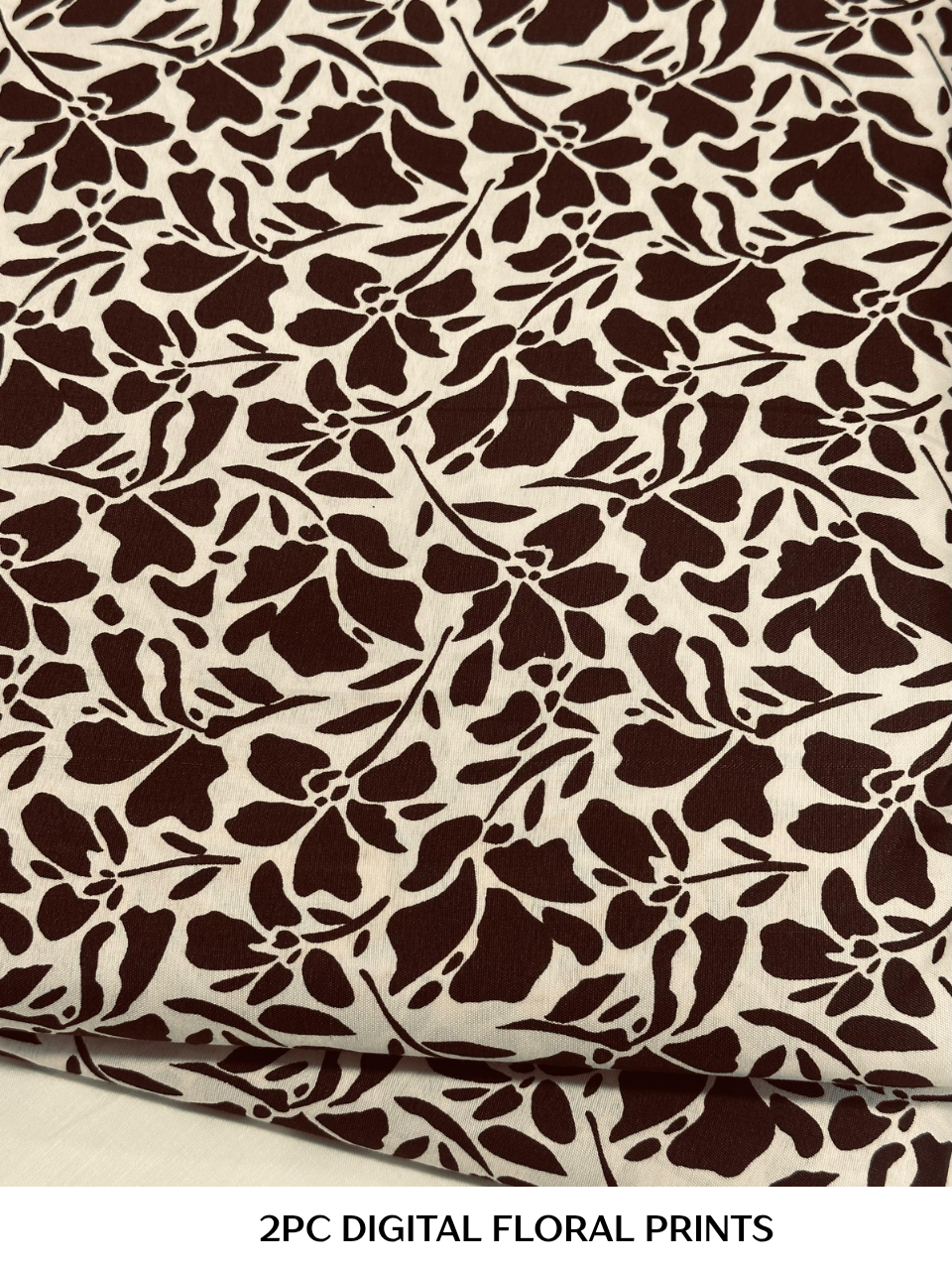 2PC Digital Floral Print