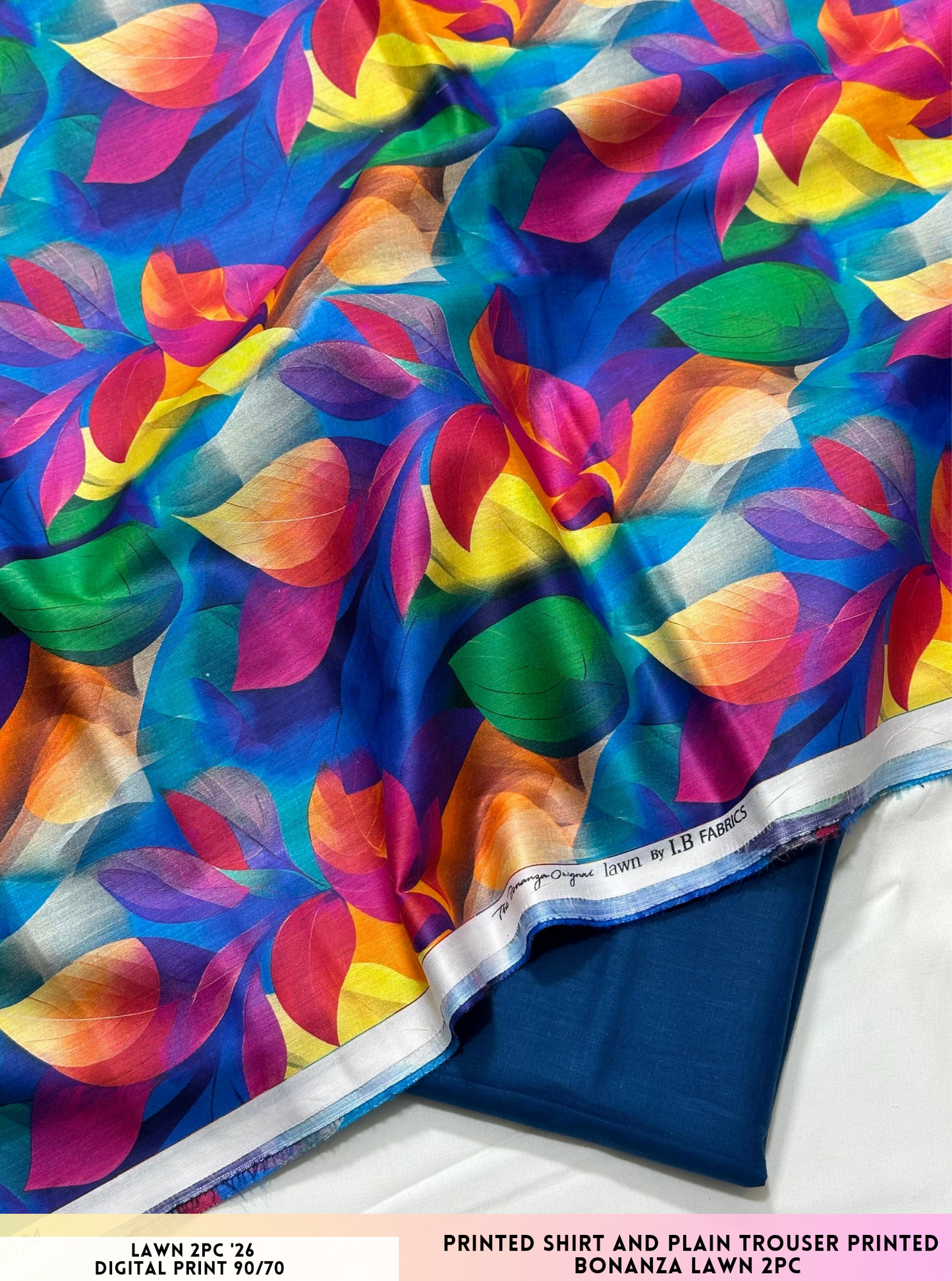 Bonanza Satrangi Lawn 2pc