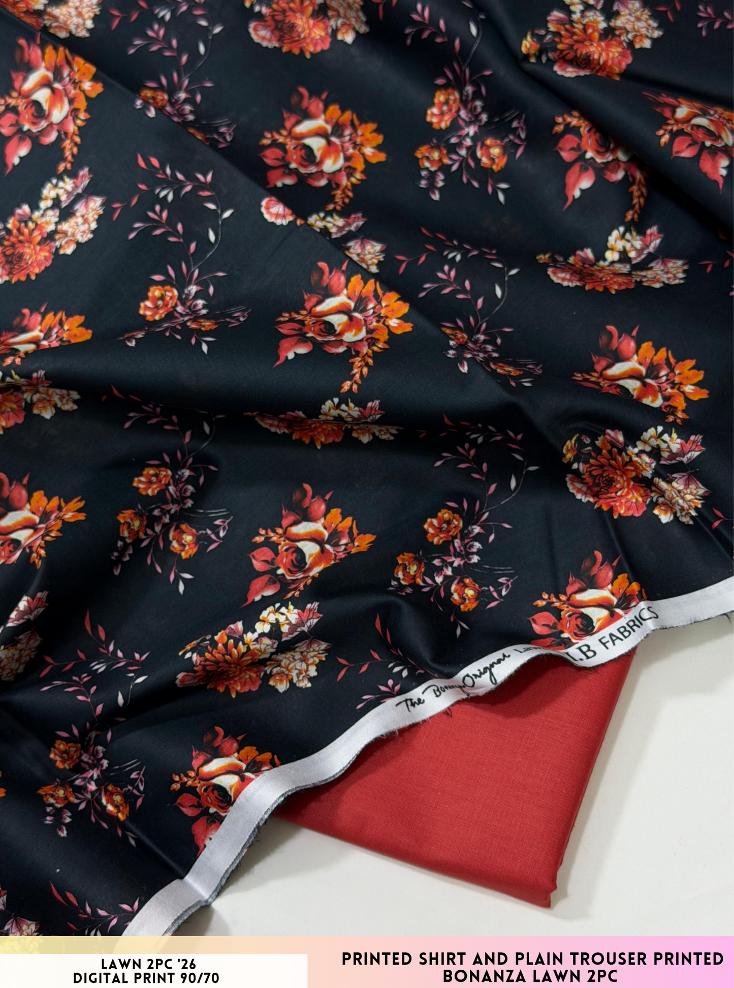 Bonanza Satrangi Lawn 2pc