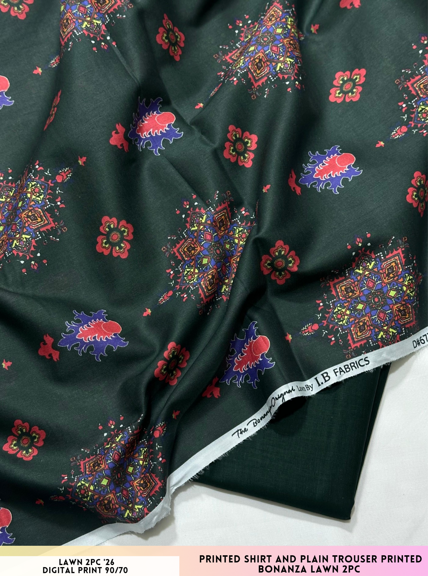 Bonanza Satrangi Lawn 2pc