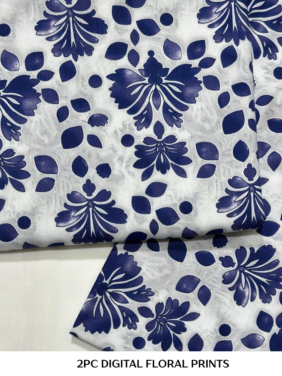 2PC Digital Floral Print