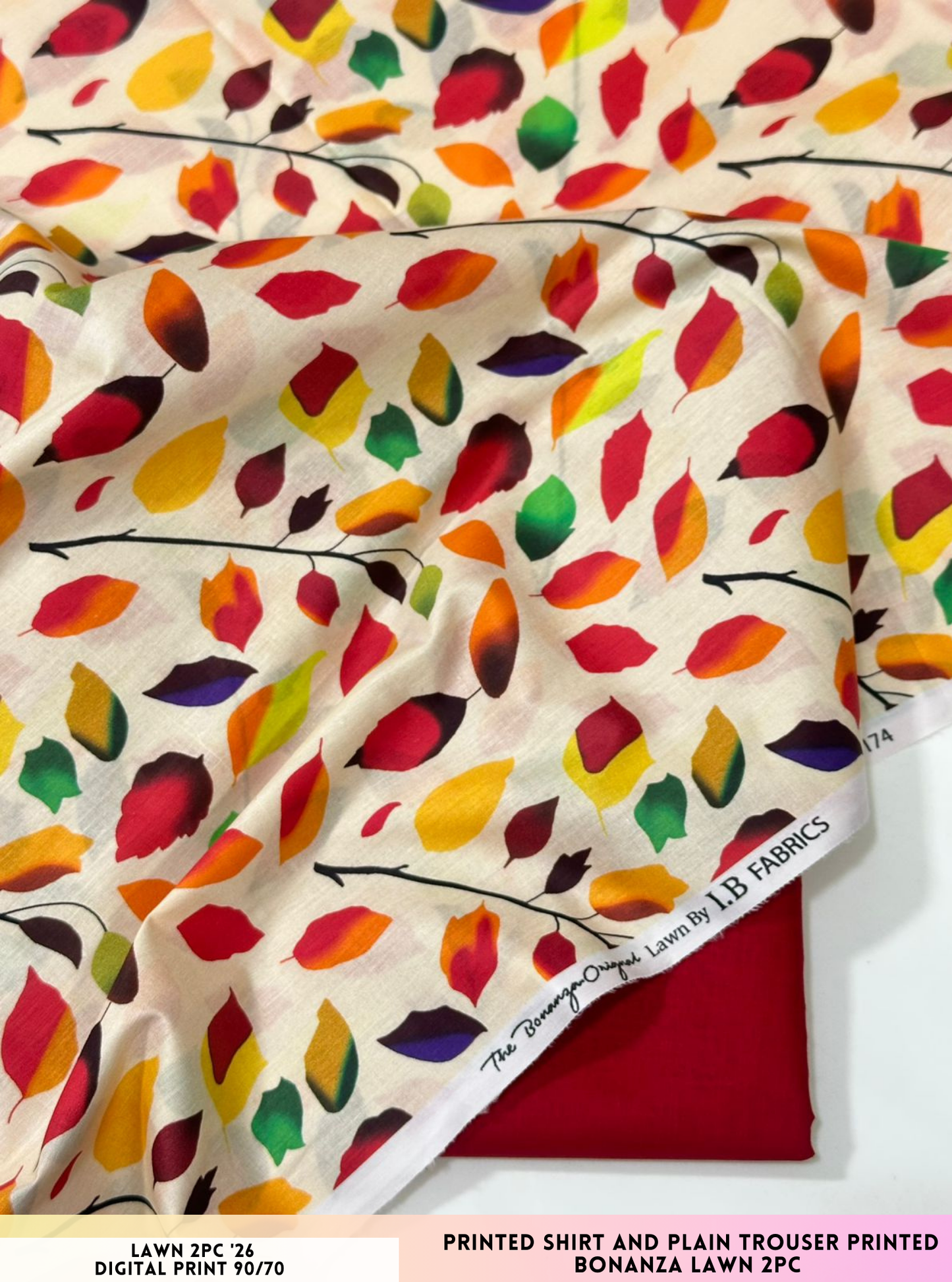 Bonanza Satrangi Lawn 2pc