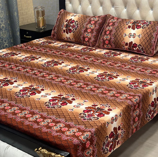 Crystal Cotton Bedsheet Design 063