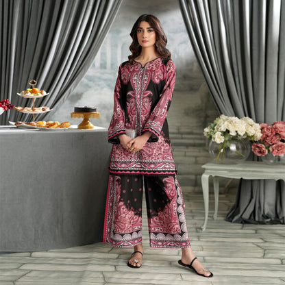 Gul Ahmed YOLO Digital Printed Co-Ords Set (Shirt & Trouser)