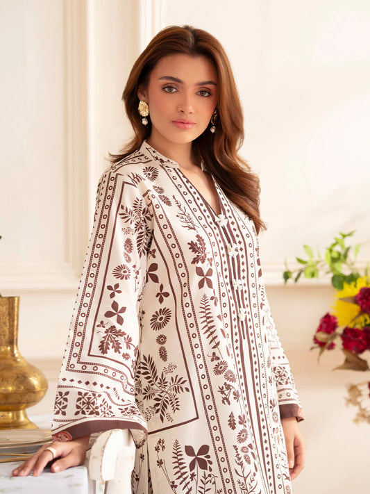 MAHNUR Digital Printed Co-Ords Set (Shirt & Trouser)