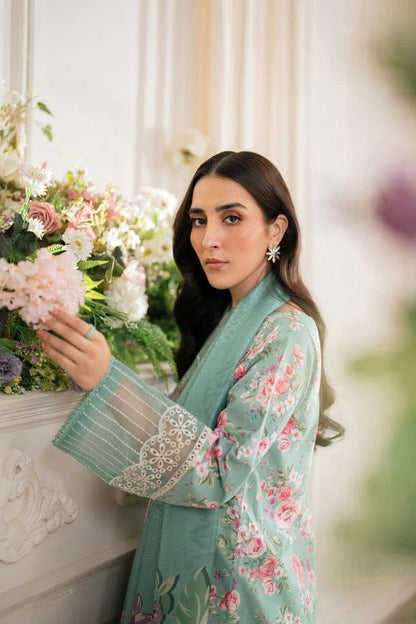 KIARA LAWN PRINTED 3PC EMBROIDERY DRESS 3 PIECE UNSTITCHED