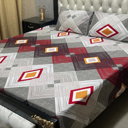 Crystal Cotton Bedsheet Design 075