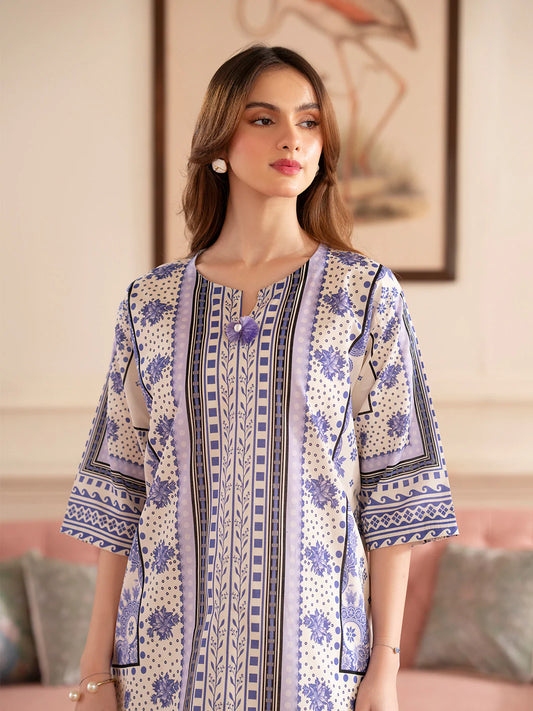 MAHNUR Digital Printed Co-Ords Set (Shirt & Trouser)