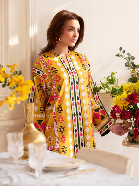 MAHNUR Digital Printed Co-Ords Set (Shirt & Trouser)