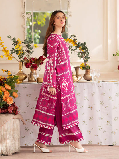 MAHNUR Digital Printed Co-Ords Set (Shirt & Trouser)
