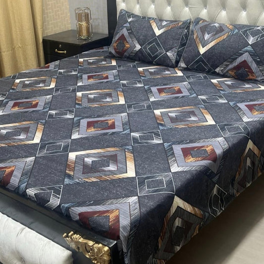 Crystal Cotton Bedsheet Design 085