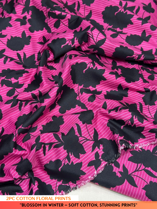 2PC Winter Floral Print