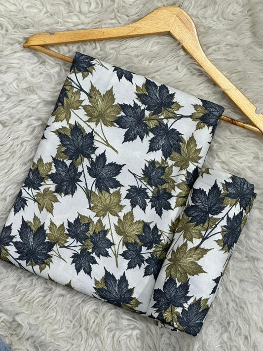 BAROUQE DHANAK 2 PIECE UNSTITCHED