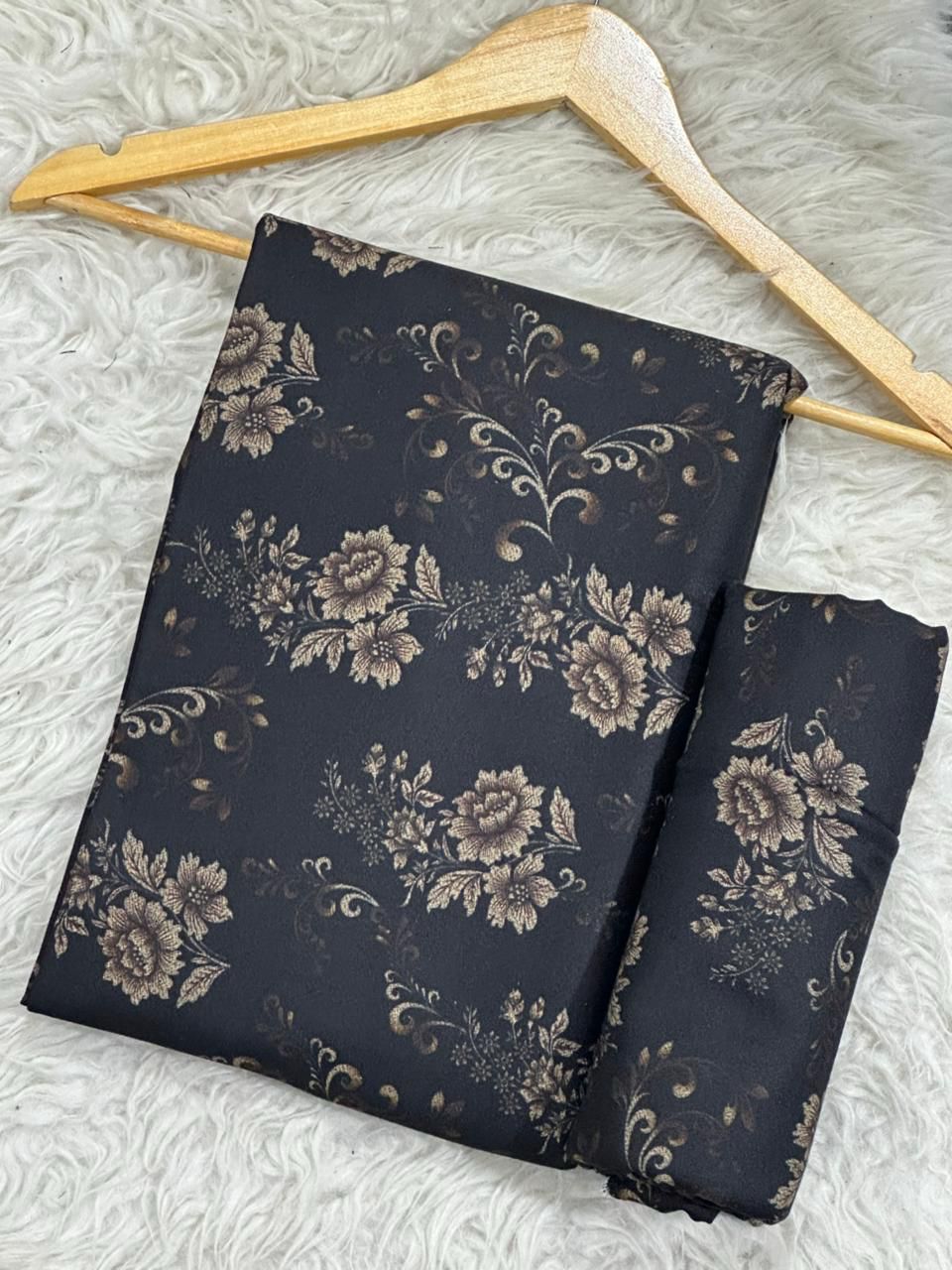 BAROUQE DHANAK 2 PIECE UNSTITCHED