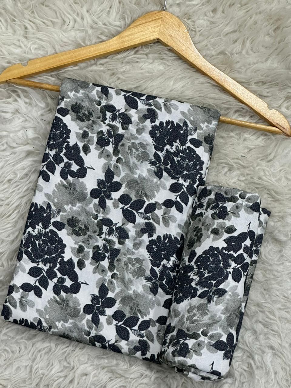 BAROUQE DHANAK 2 PIECE UNSTITCHED