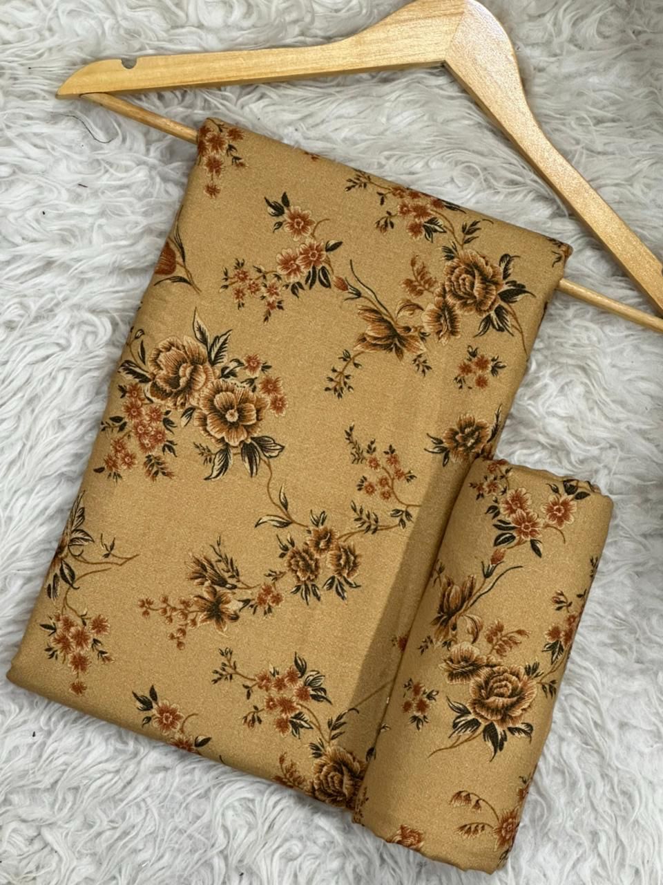 BAROUQE DHANAK 2 PIECE UNSTITCHED