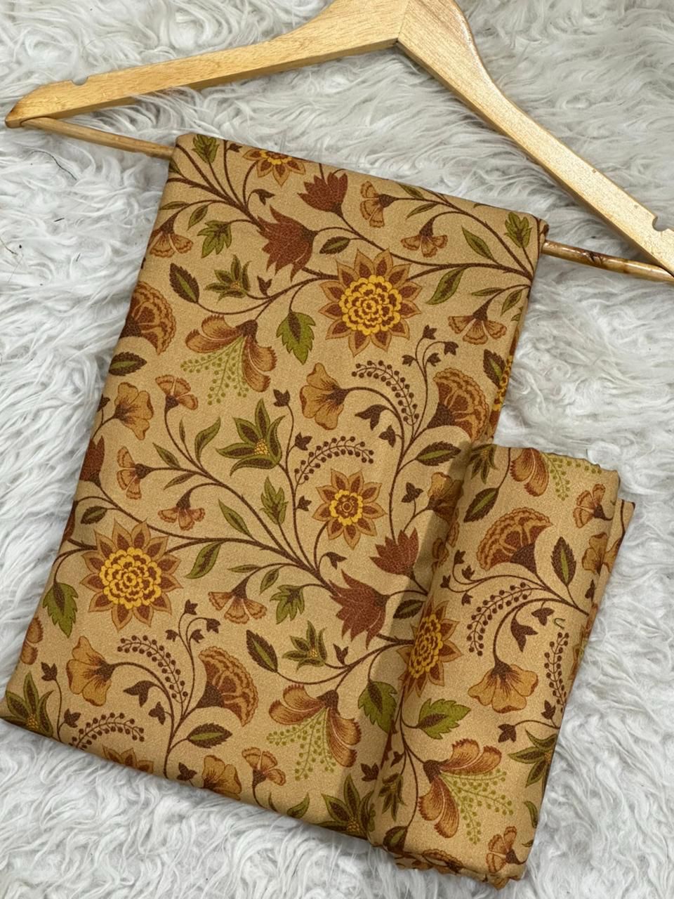 BAROUQE DHANAK 2 PIECE UNSTITCHED