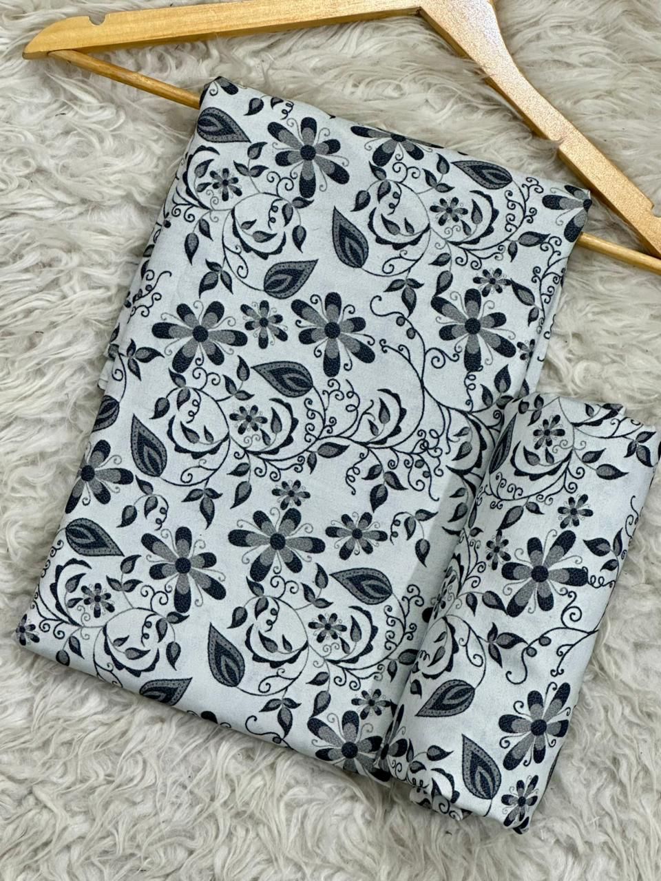 BAROUQE DHANAK 2 PIECE UNSTITCHED