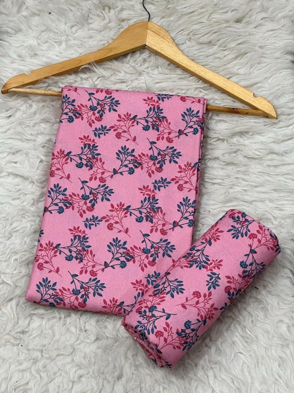 BAROUQE DHANAK 2 PIECE UNSTITCHED