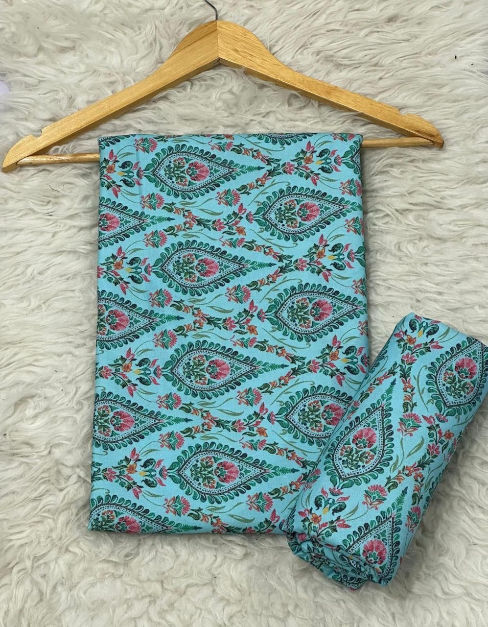 BAROUQE DHANAK 2 PIECE UNSTITCHED