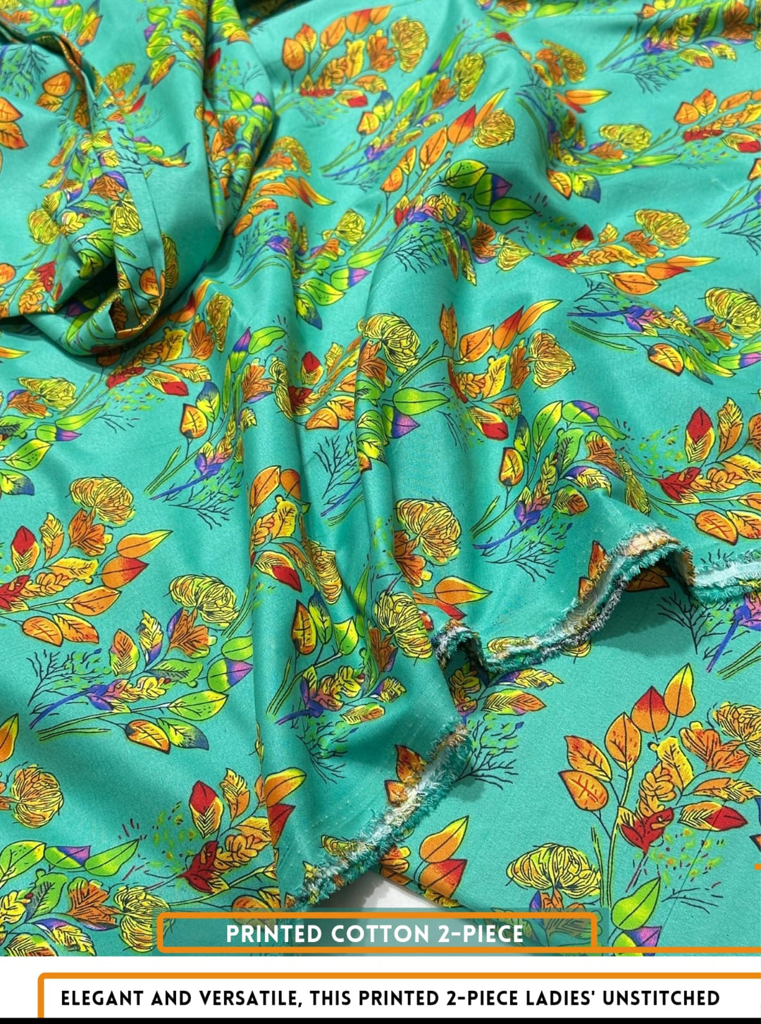 2 Piece Printed Cotton