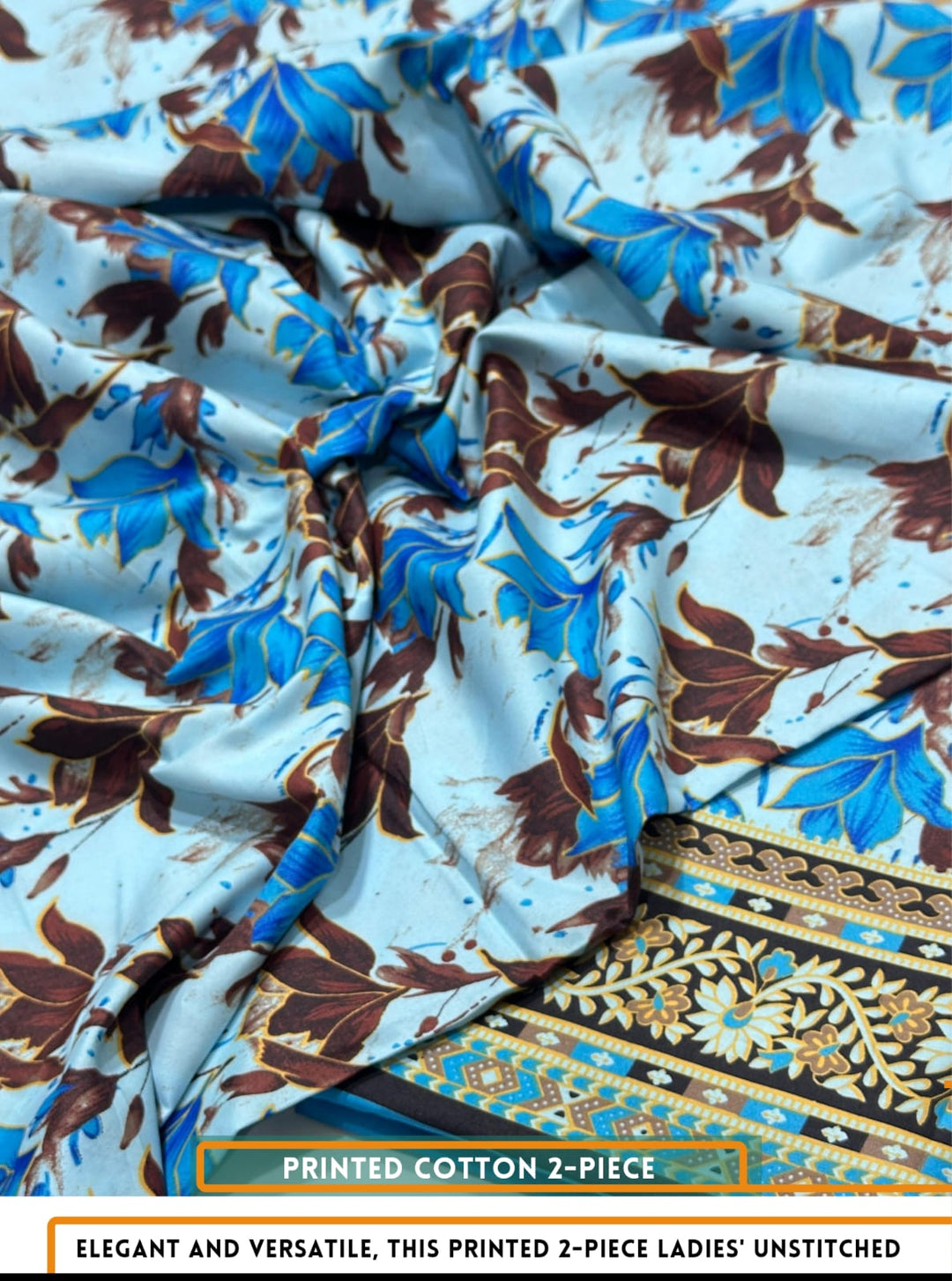 2 Piece Printed Cotton