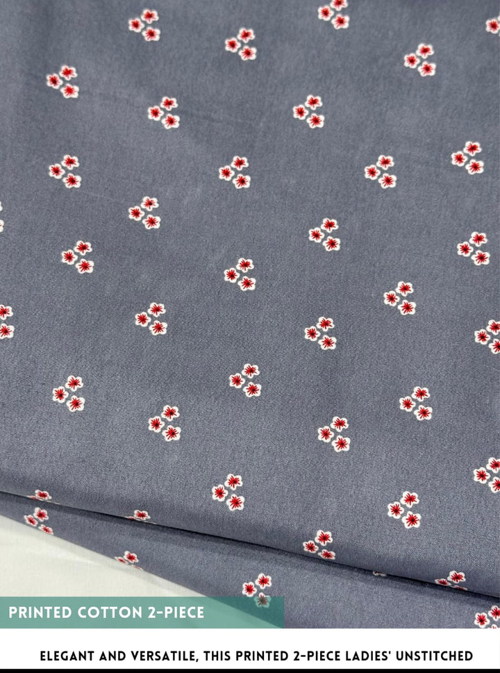 2 Piece Printed Cotton
