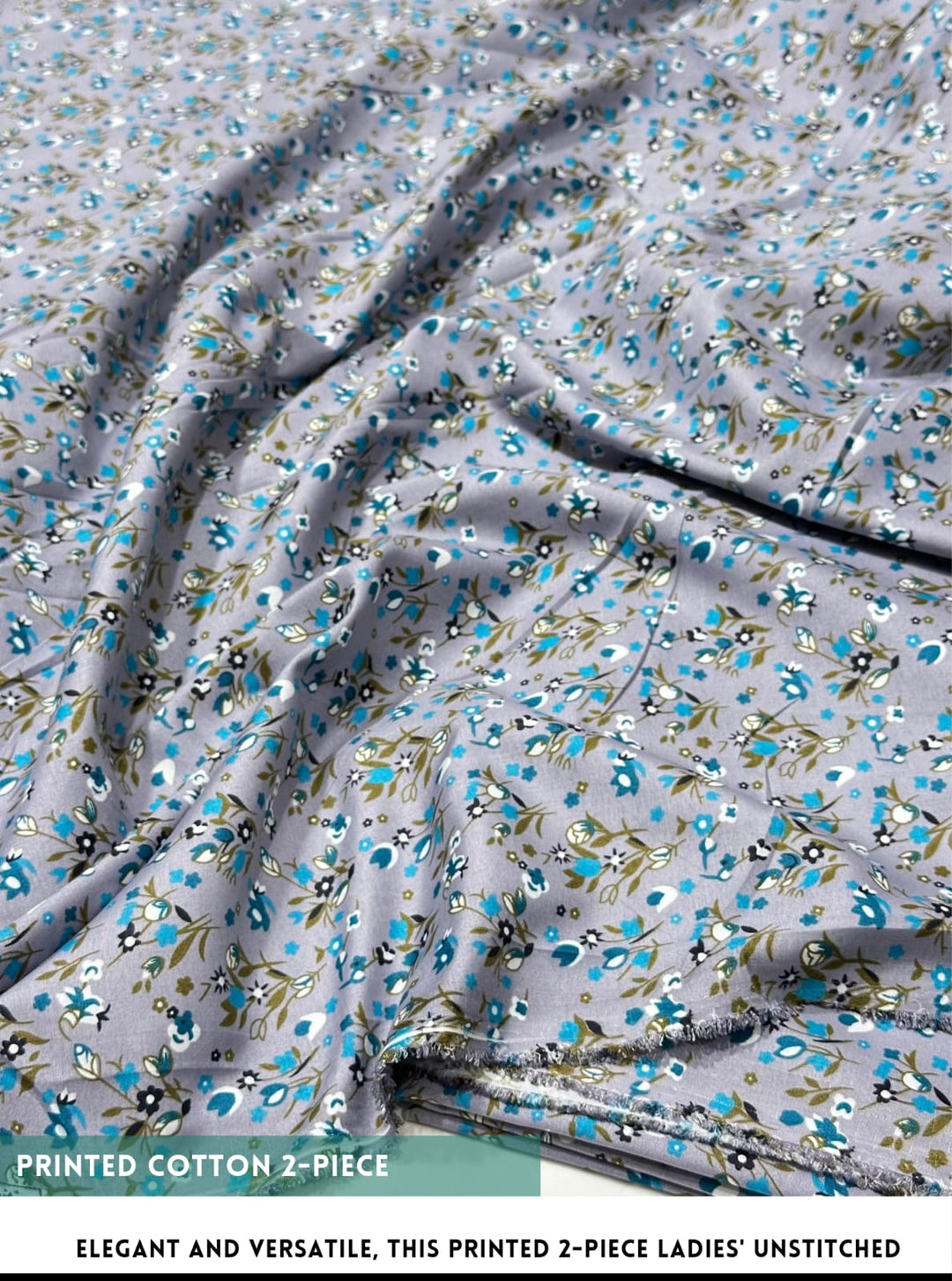 2 Piece Printed Cotton