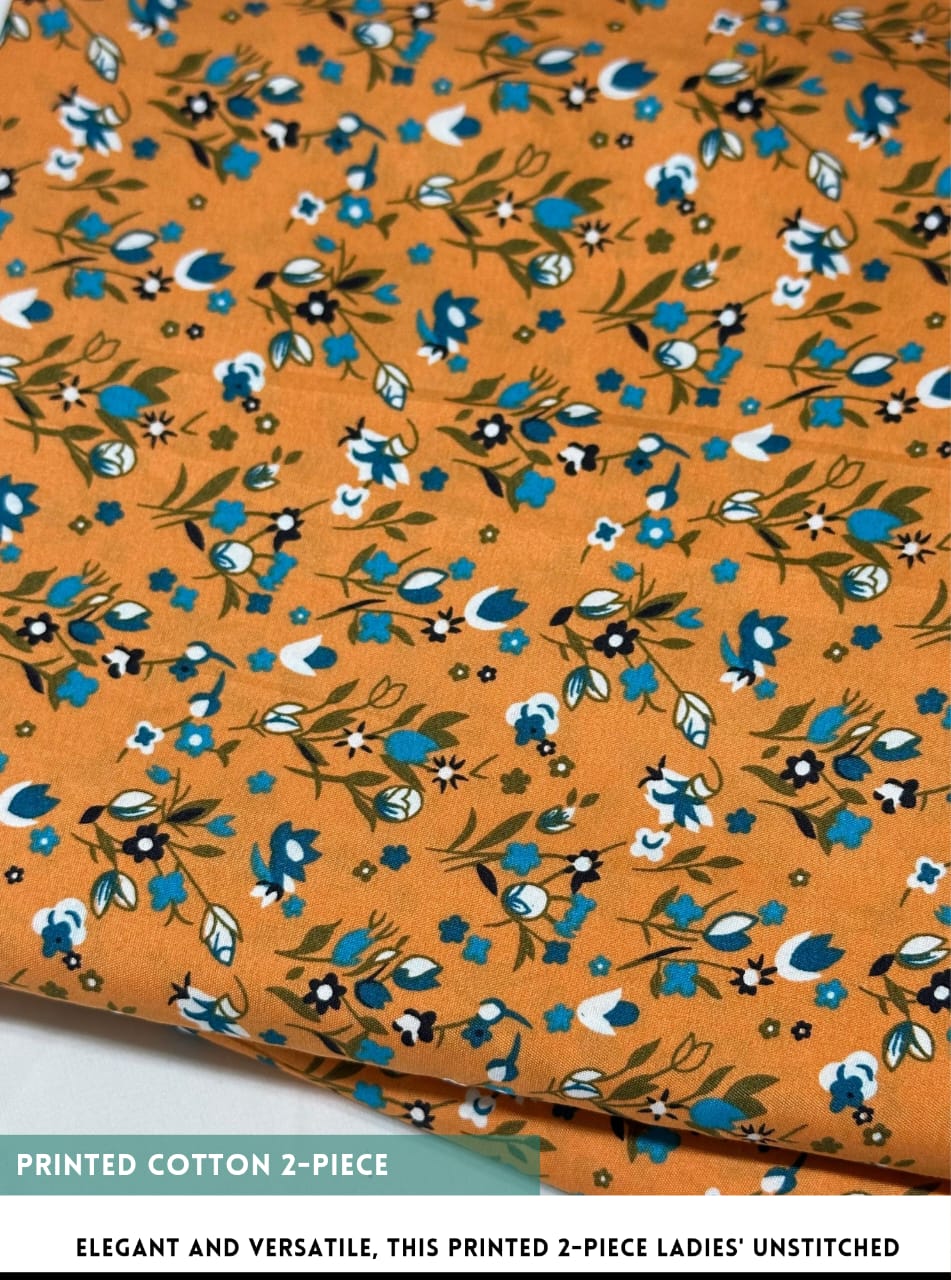 2 Piece Printed Cotton