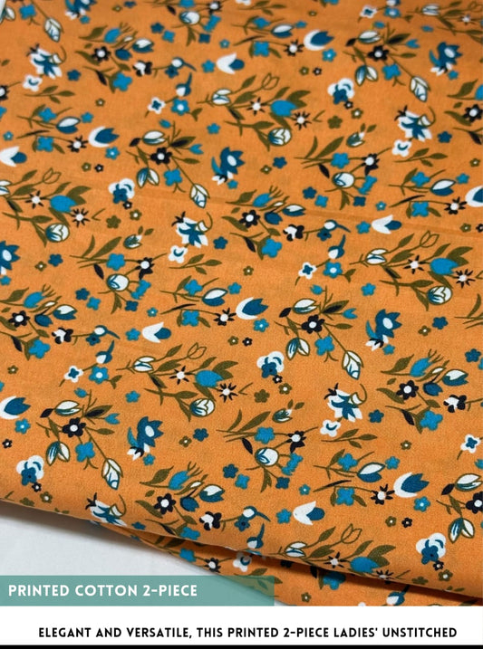 2 Piece Printed Cotton