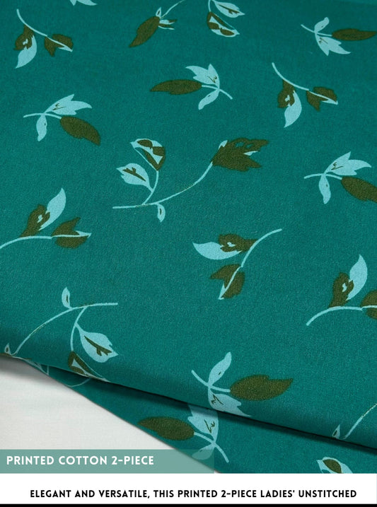 2 Piece Printed Cotton