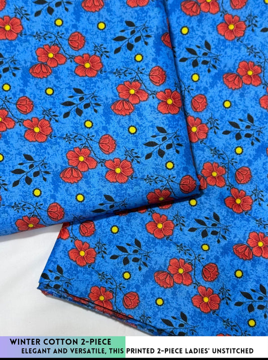 2 Piece Printed Cotton