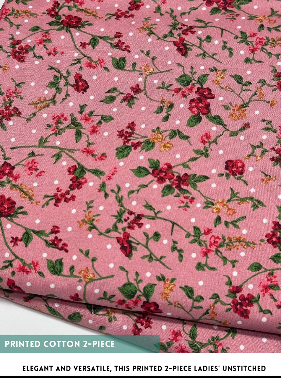 2 Piece Printed Cotton