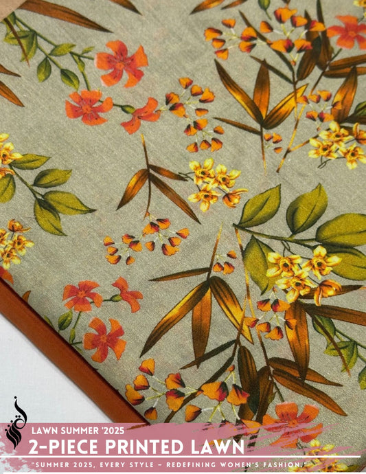 2 Piece All Over Printed Lawn